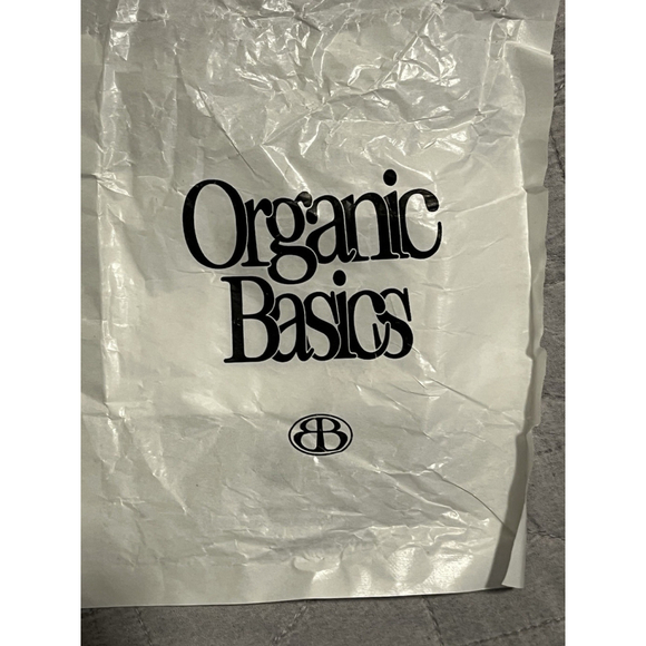 Organic Basics Thong Panty Womens Small Black - Picture 8 of 9